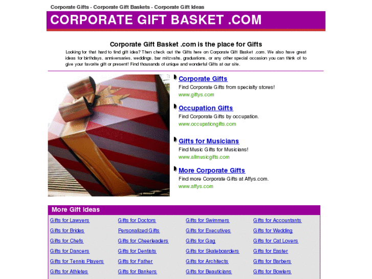 www.corportategiftbasket.com