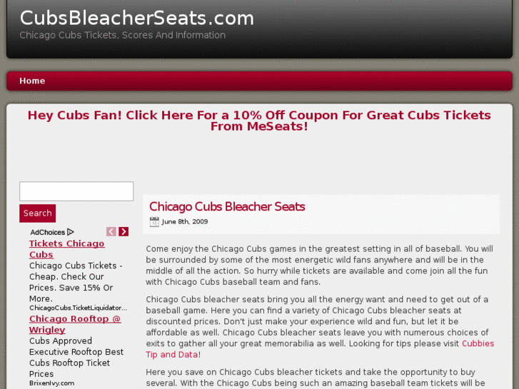 www.cubsbleacherseats.com