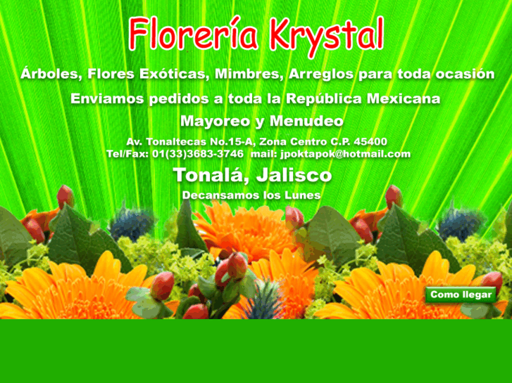 www.floreriakrystal.com