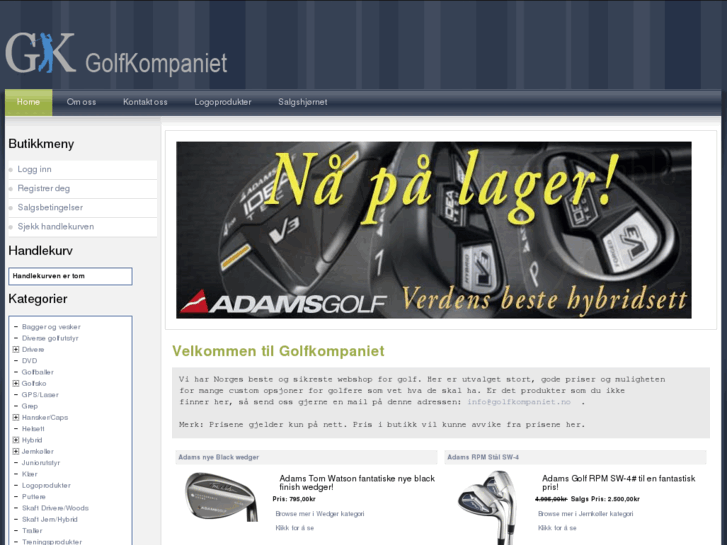 www.golfkompaniet.no