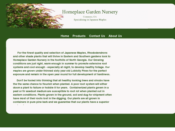 www.homeplacegardennursery.com