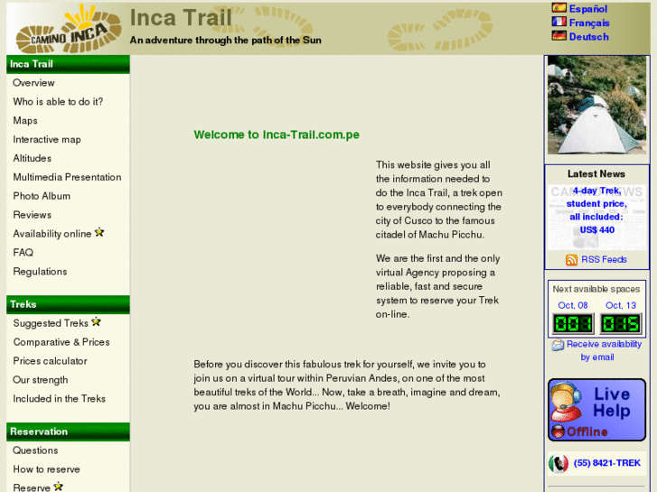 www.inca-trail.com.pe