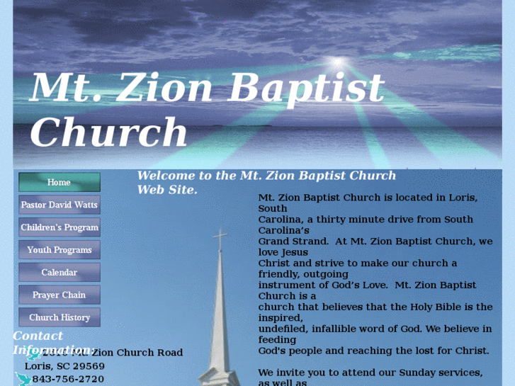 www.mtzionbaptistchurchloris.com