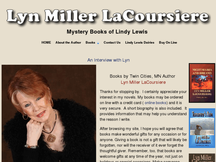 www.mystery-novels-lynmillerlacoursiere.com