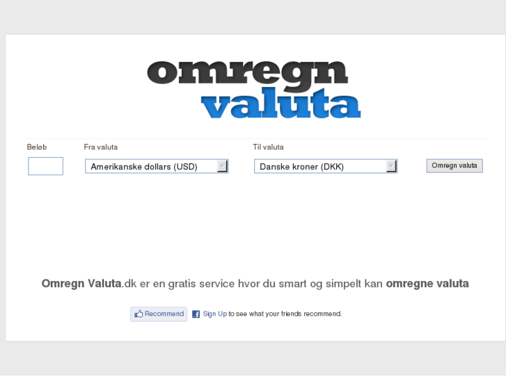www.omregnvaluta.dk