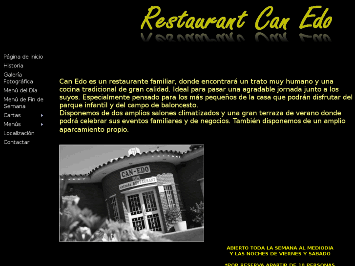 www.restaurantecanedo.info