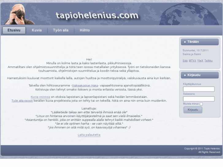 www.tapiohelenius.com