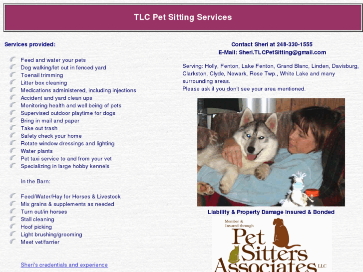 www.tlcanimalsitting.com