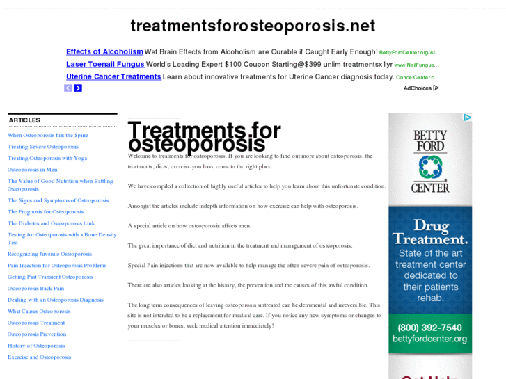 www.treatmentsforosteoporosis.net