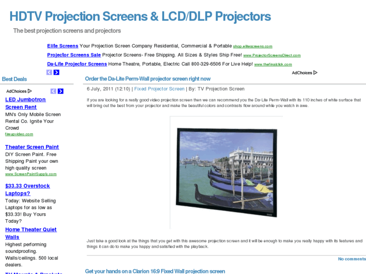 www.tvprojectionscreen.com