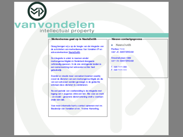 www.vanvondelen.com