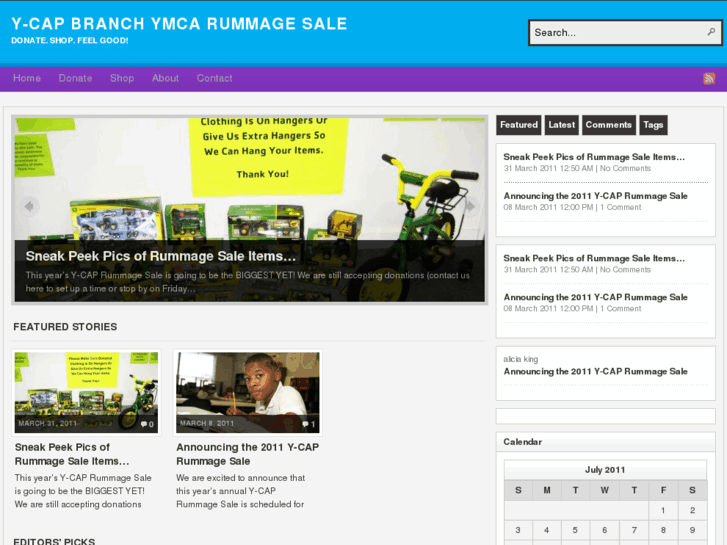 www.ycaprummagesale.com