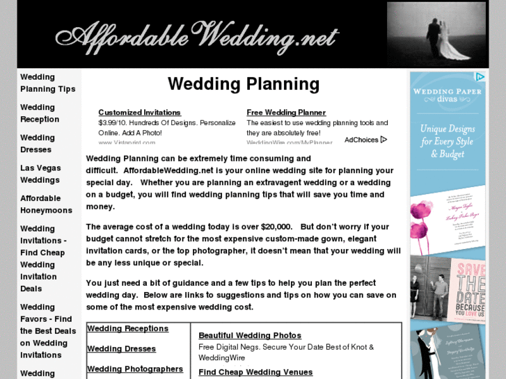 www.affordablewedding.net