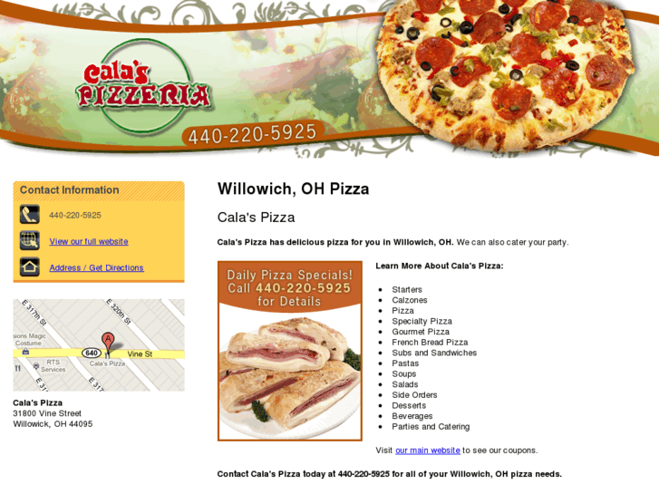 www.calaspizzacatering.com