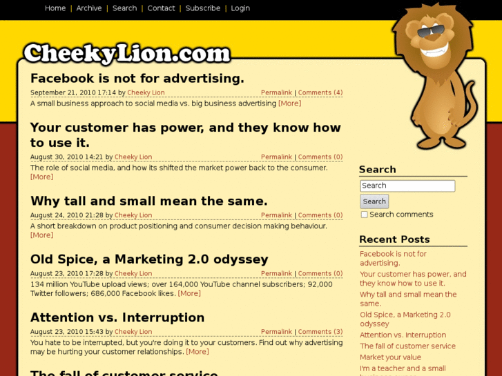 www.cheekylion.com