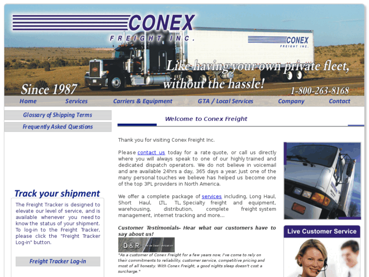 www.conexfreightforwarding.com