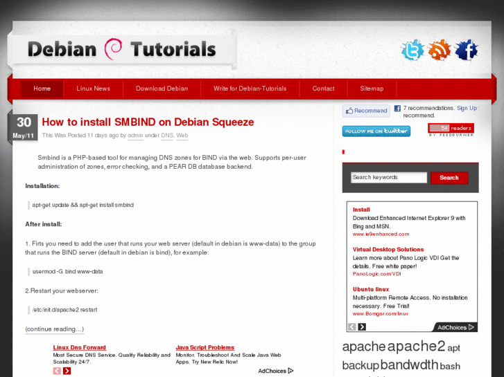 www.debian-tutorials.com