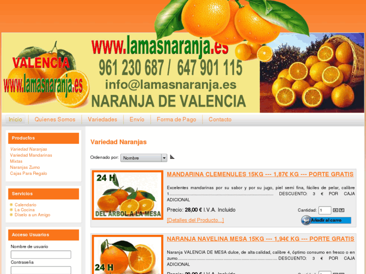 www.lamasnaranja.es