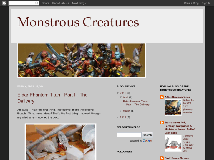 www.monstrouscreatures.com