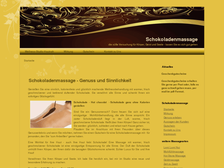 www.schokoladenmassage.net