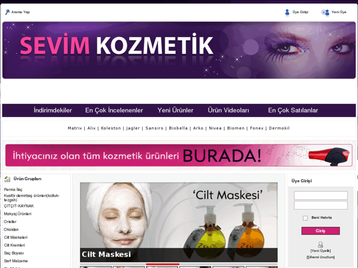 www.sevimkozmetik.com