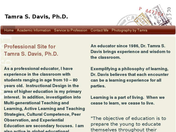www.tamra-davis.com