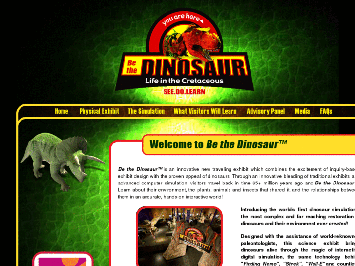 www.bethedinosaur.com