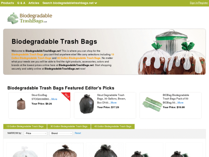 www.biodegradabletrashbags.net