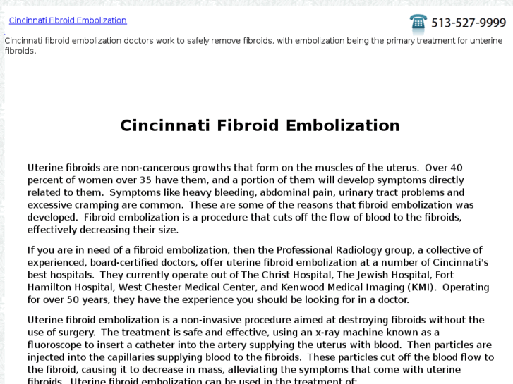 www.cincinnatifibroidembolization.com