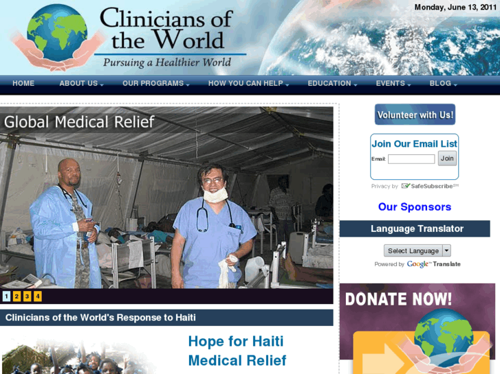 www.cliniciansoftheworld.com