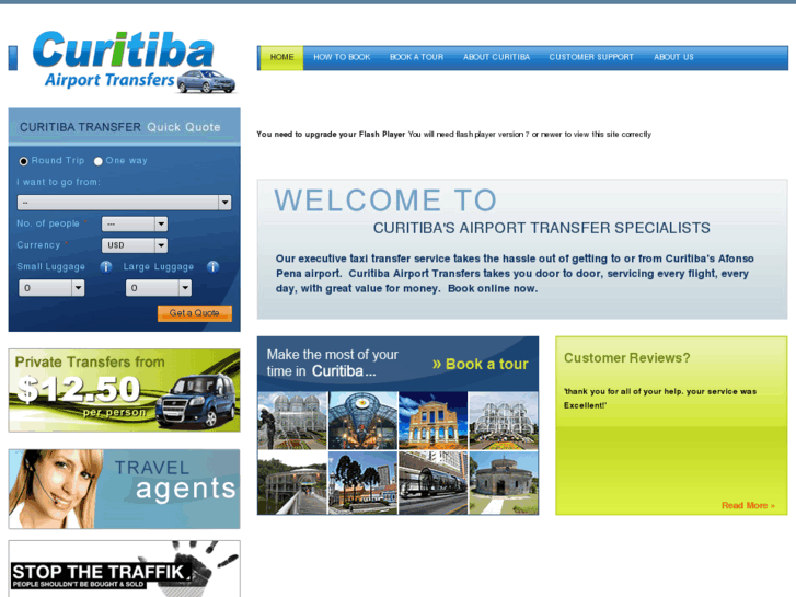 www.curitibaairporttransfers.com