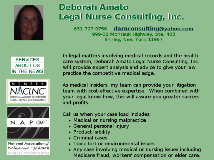 www.damatolegalnurseconsultinginc.com