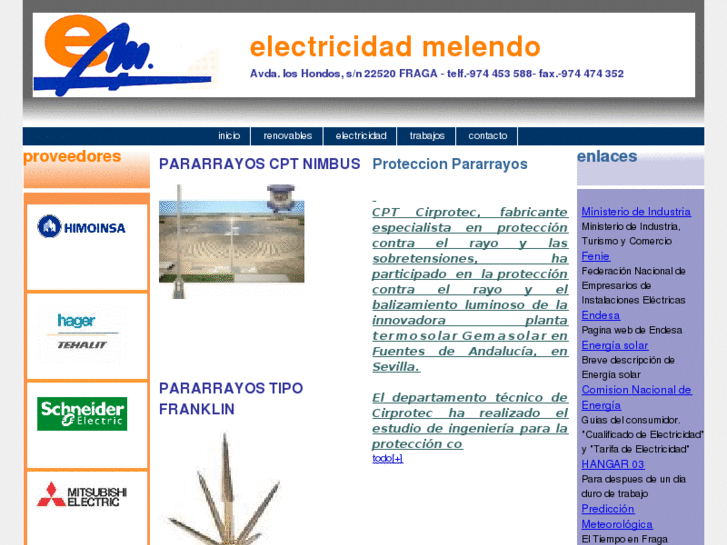 www.electricidadmelendo.com