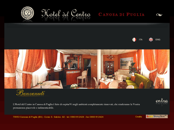 www.hoteldelcentrocanosa.it