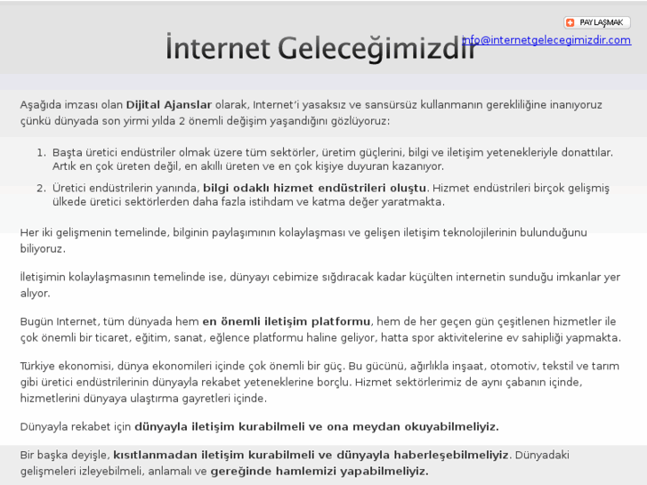 www.internetgelecegimizdir.com