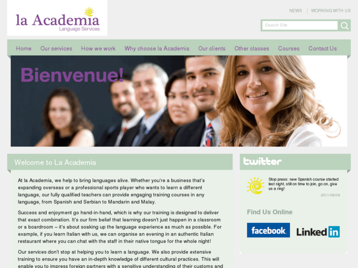 www.laacademia.co.uk