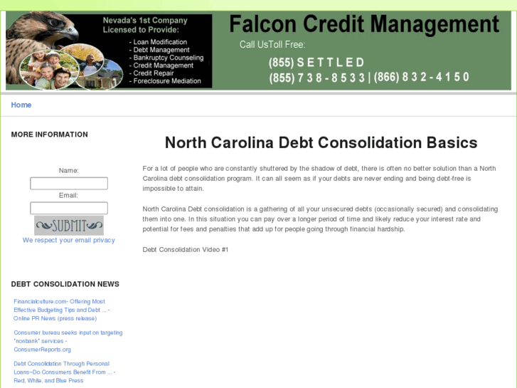 www.northcarolinadebtconsolidation.org