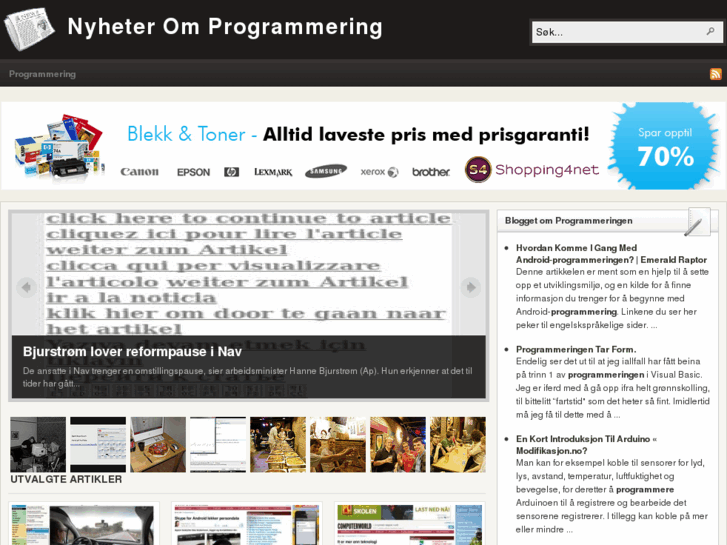 www.nyheteromprogrammering.com