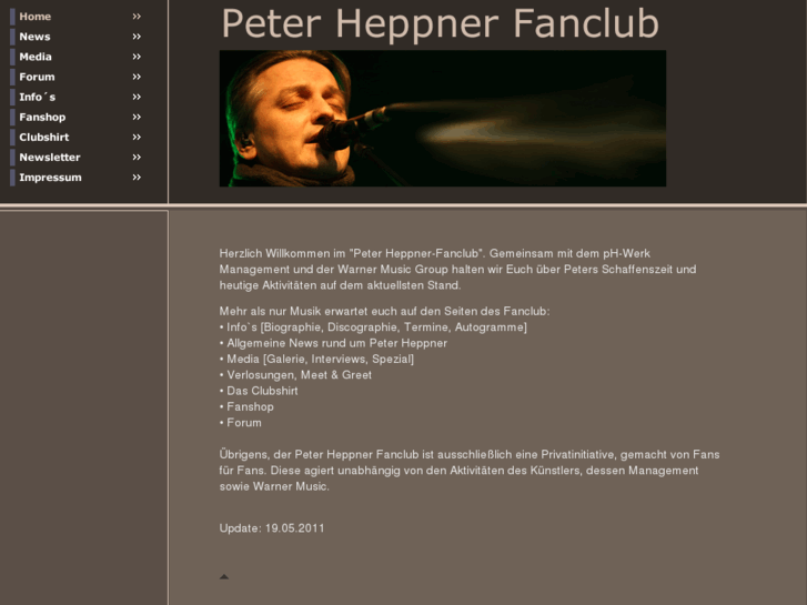 www.peterheppner-fanclub.de