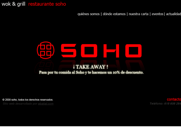 www.restaurantesoho.com