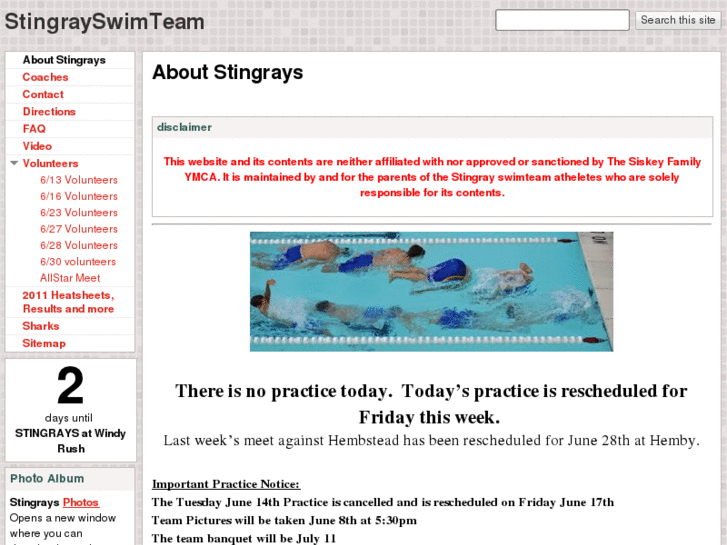 www.stingrayswimteam.com