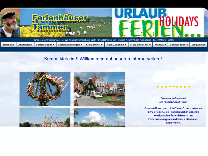 www.tammen-ferienhaeuser.de