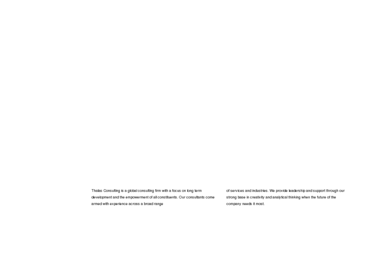 www.thalasconsulting.com