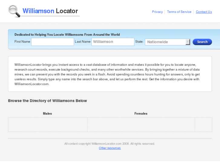 www.williamsonlocator.com