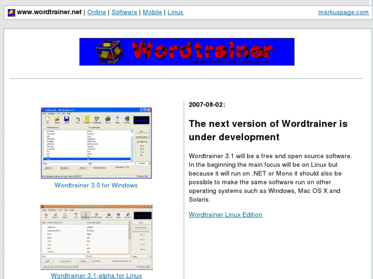 www.wordtrainer.net