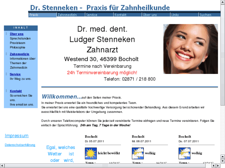 www.drstenneken.de