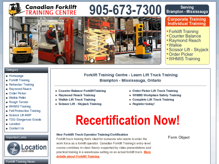 www.forklifttrainingmississauga.com