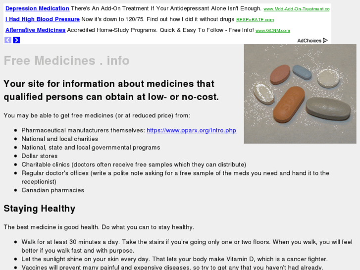 www.freemedicines.info