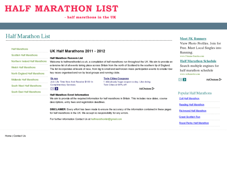 www.halfmarathonlist.co.uk