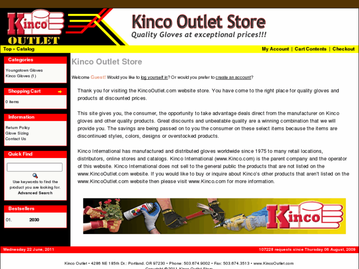 www.kincooutlet.com